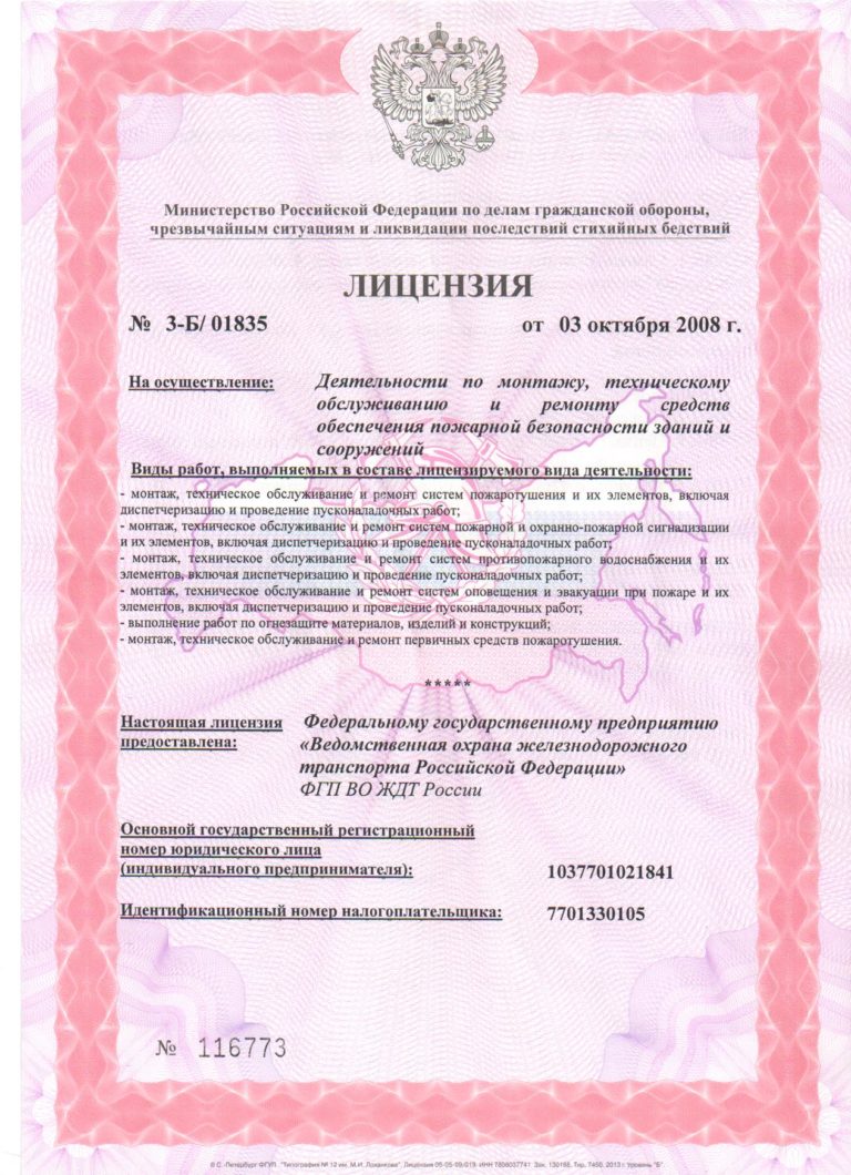 Лицензии